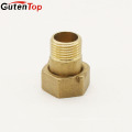 LB Guten top design personalizado medidor de água montagem O-anel de bronze conector giratório de mangueira de jardim